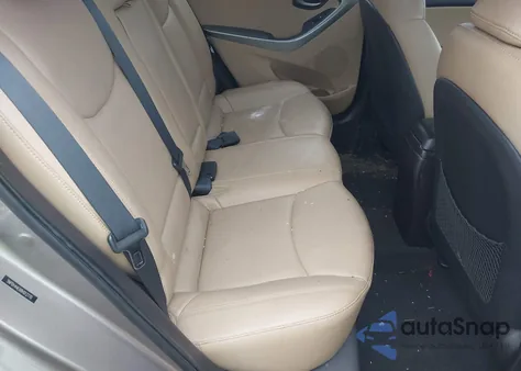 2011 Hyundai Elantra Limited z USA, uszkodzony, nr VIN 5NPDH4AE6BH012770